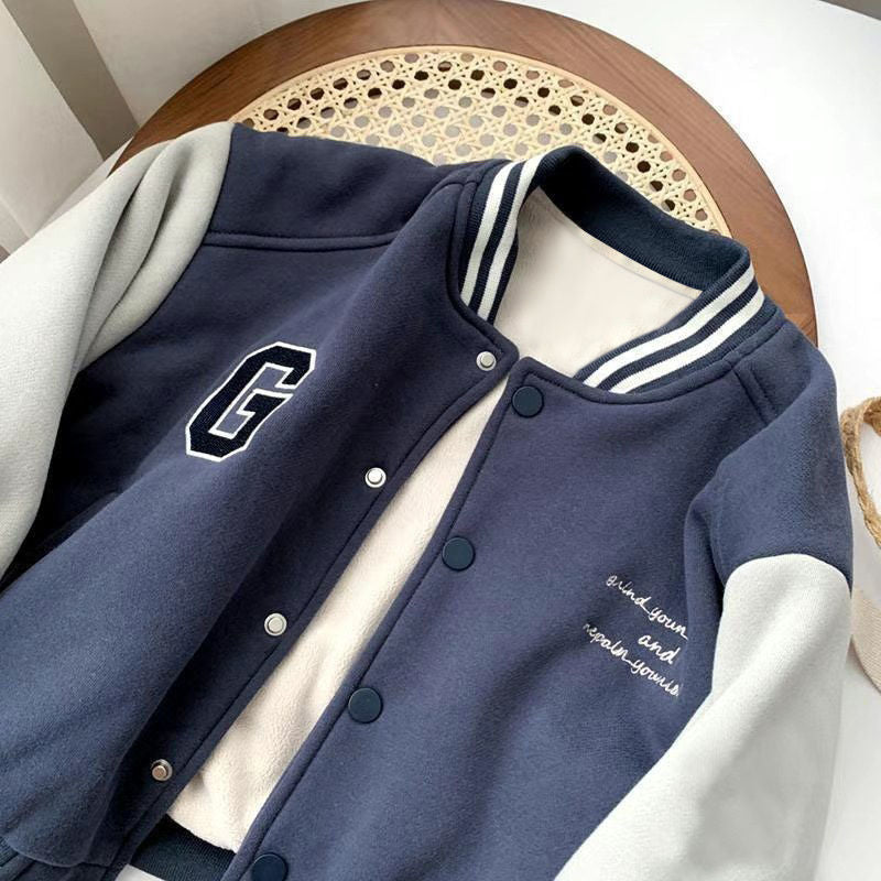 Veste automne style coréen pour bébé – Élégance et confort