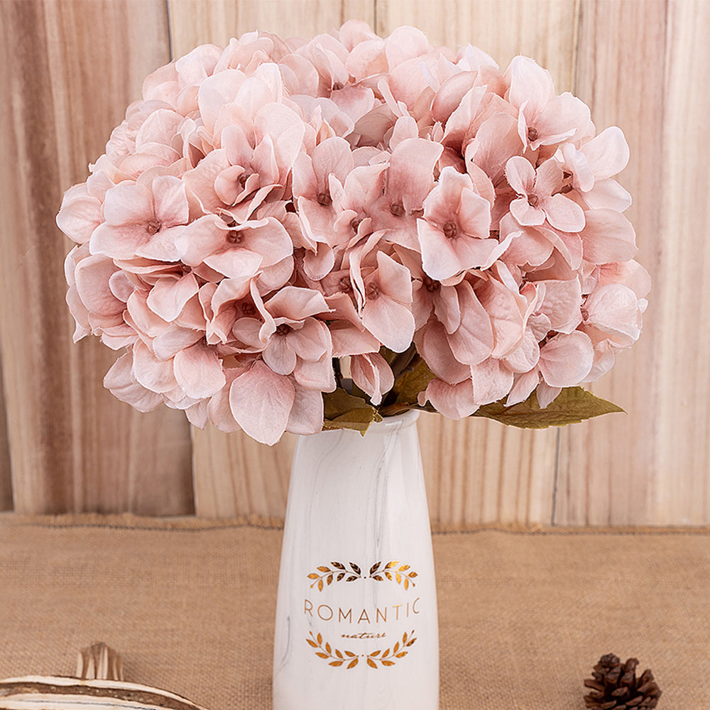 Branche d'hortensia artificielle – décoration florale automnale pour maison ou mariage