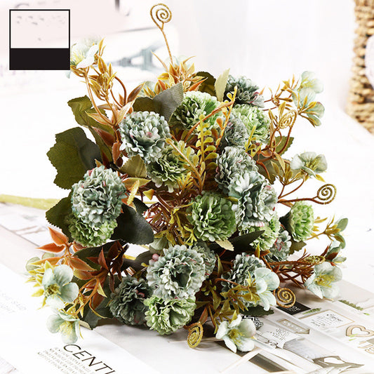 Bouquet de fleurs artificielles lilas – Décoration florale réaliste en tissu soyeux