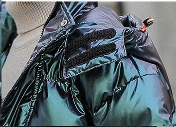 Veste en duvet de canard blanc pour enfant – Style occidental, épaisse, hiver