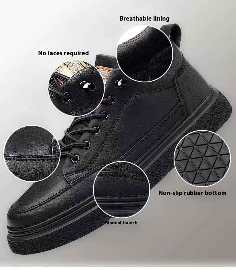 Baskets Noires Homme – Chaussures de Sport et Casual Polyvalentes