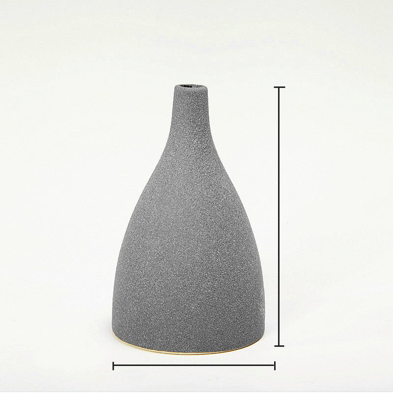 Vase déco nordique en céramique – Ornement intérieur élégant