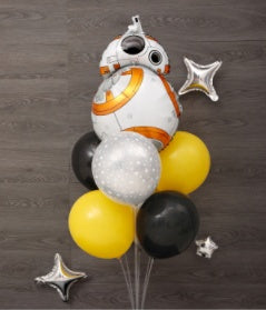 Kit de Ballons "Noir Étoilé" – 120 Pièces