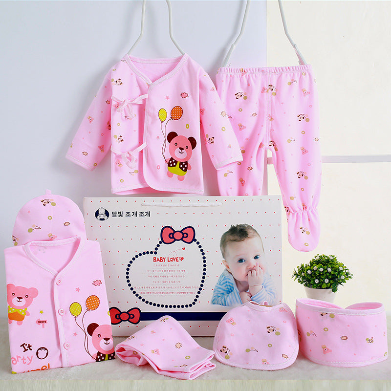 Set cadeau naissance 100 % coton – Coffret layette pour nouveau‑né