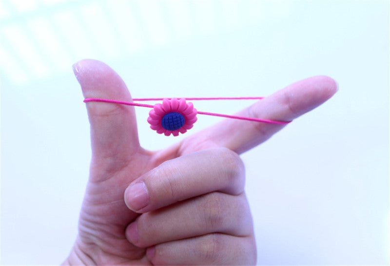 Boîte de Rangement Accessoires Cheveux Enfants – Elastiques et Anneaux Princesse, Elastiques Cartoon