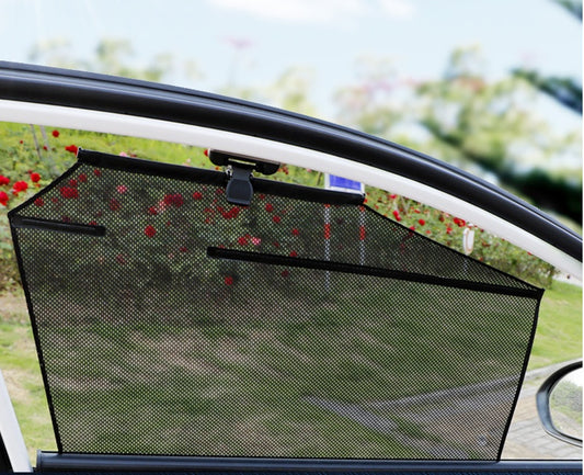 Rideaux automatiques rétractables pour voiture – Pare-soleil avec levage de vitre