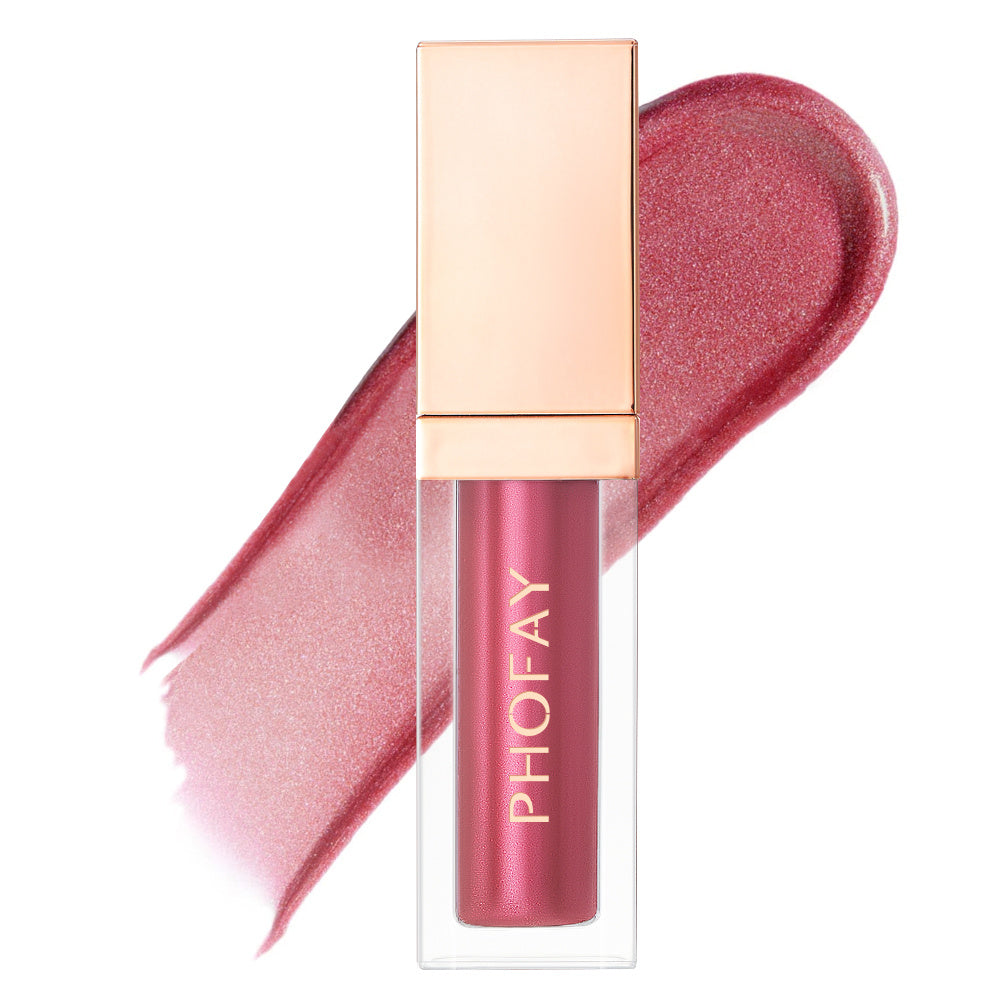 Gloss Ultra‑Shiny PHOFAY – Effet miroir hydratant