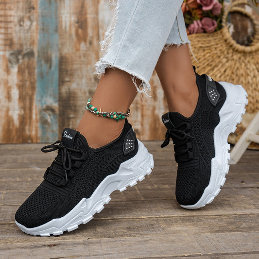 Chaussures Flyknit respirantes – sport & casual femme