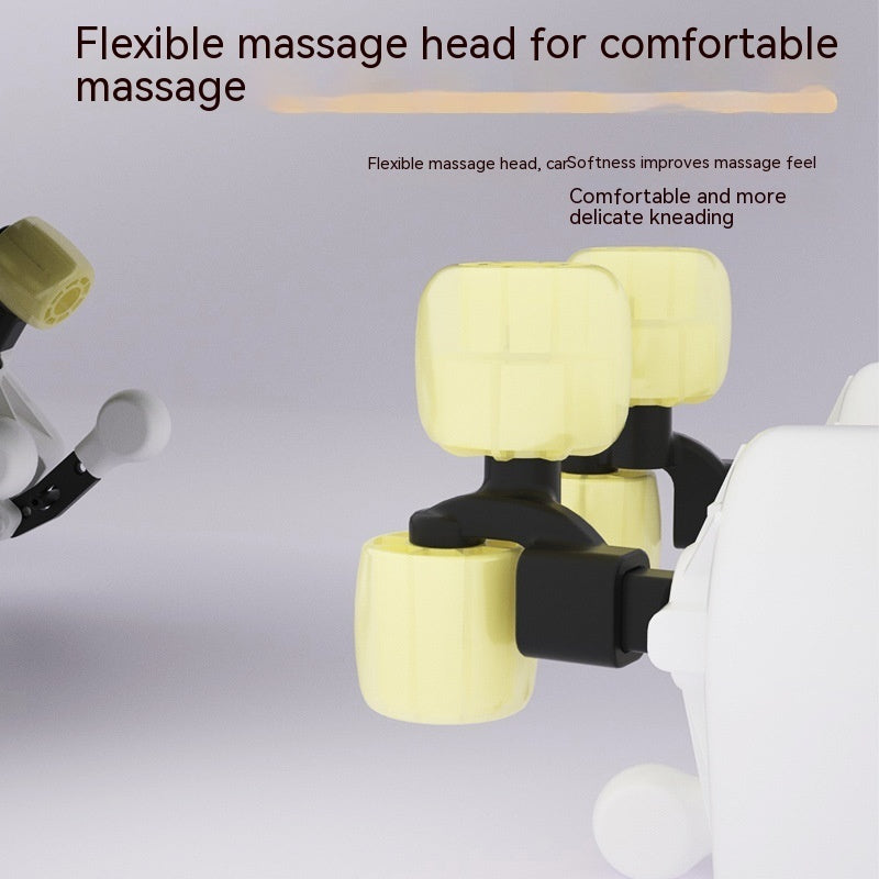 Appareil de massage cervical et trapèze – rouleau manuel 360°