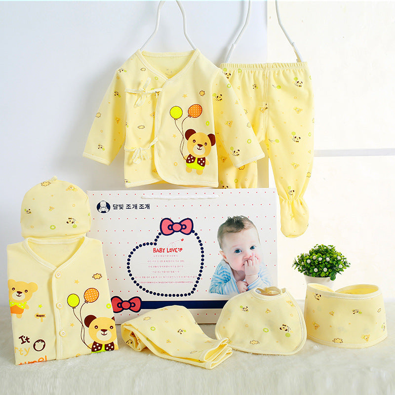Set cadeau naissance 100 % coton – Coffret layette pour nouveau‑né