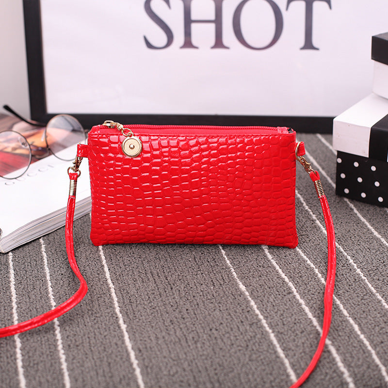 Sac bandoulière coréen diagonal, style fashion étudiant