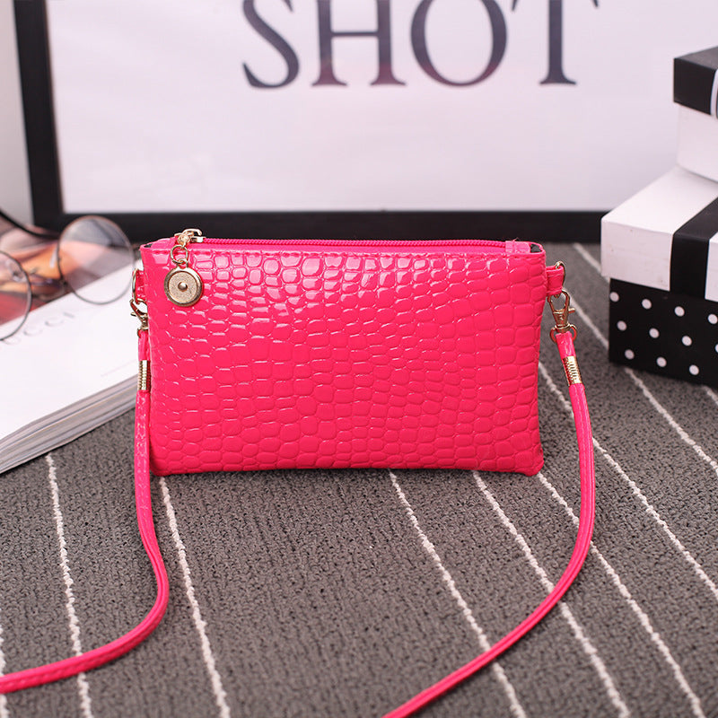 Sac bandoulière coréen diagonal, style fashion étudiant