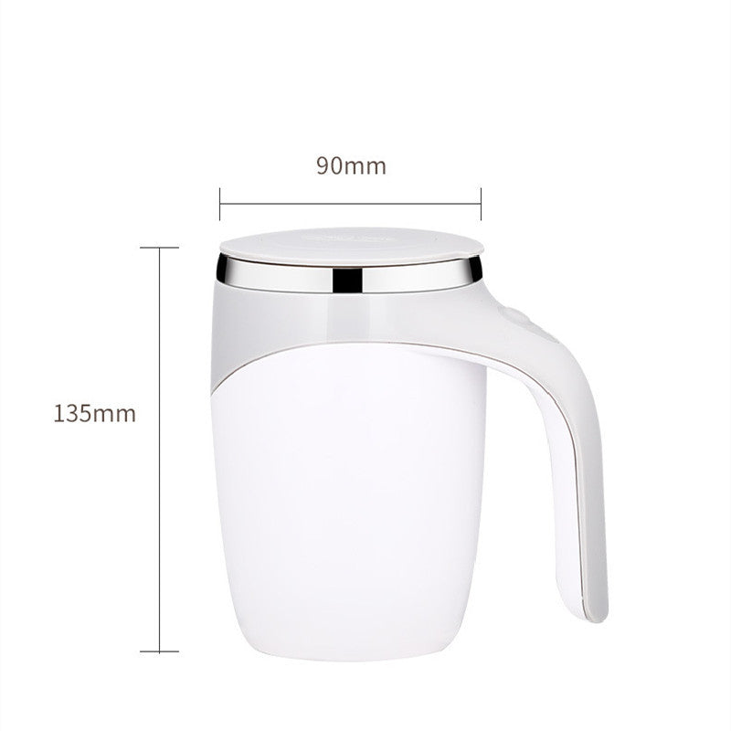 Tasse à Mélangeur Automatique Rechargeable – Mélangeur Électrique pour Café, Thé et Milkshake