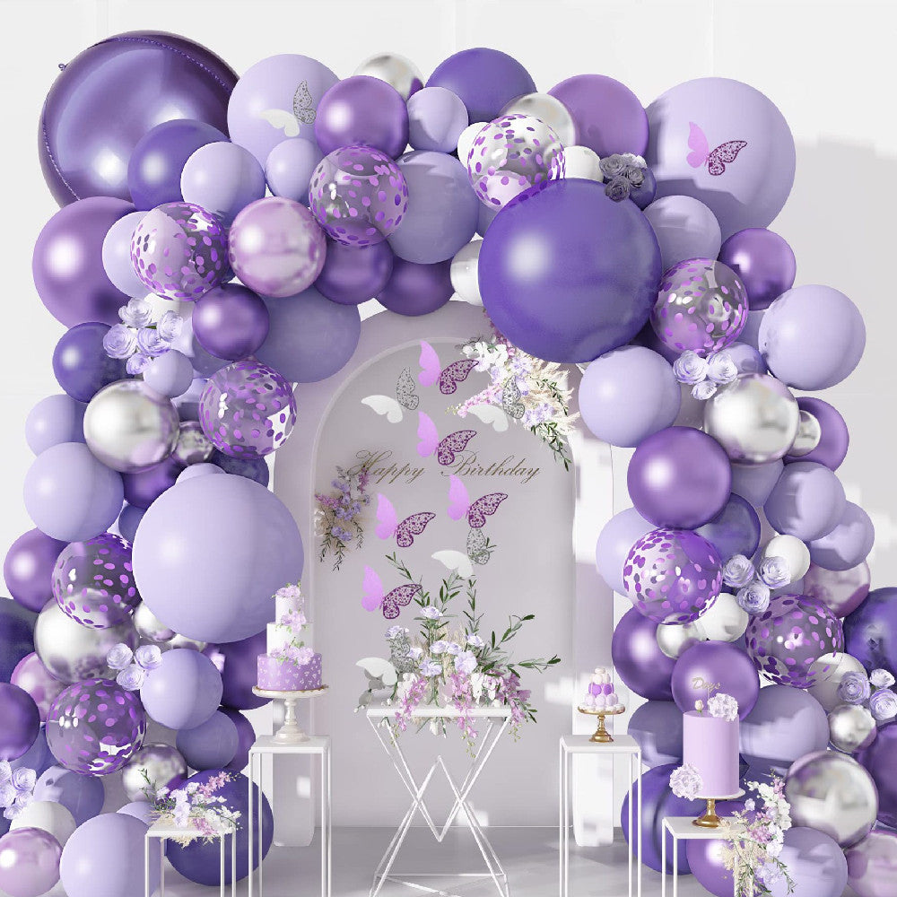 Kit de Décoration de Fête avec Ballons – 145 Pièces