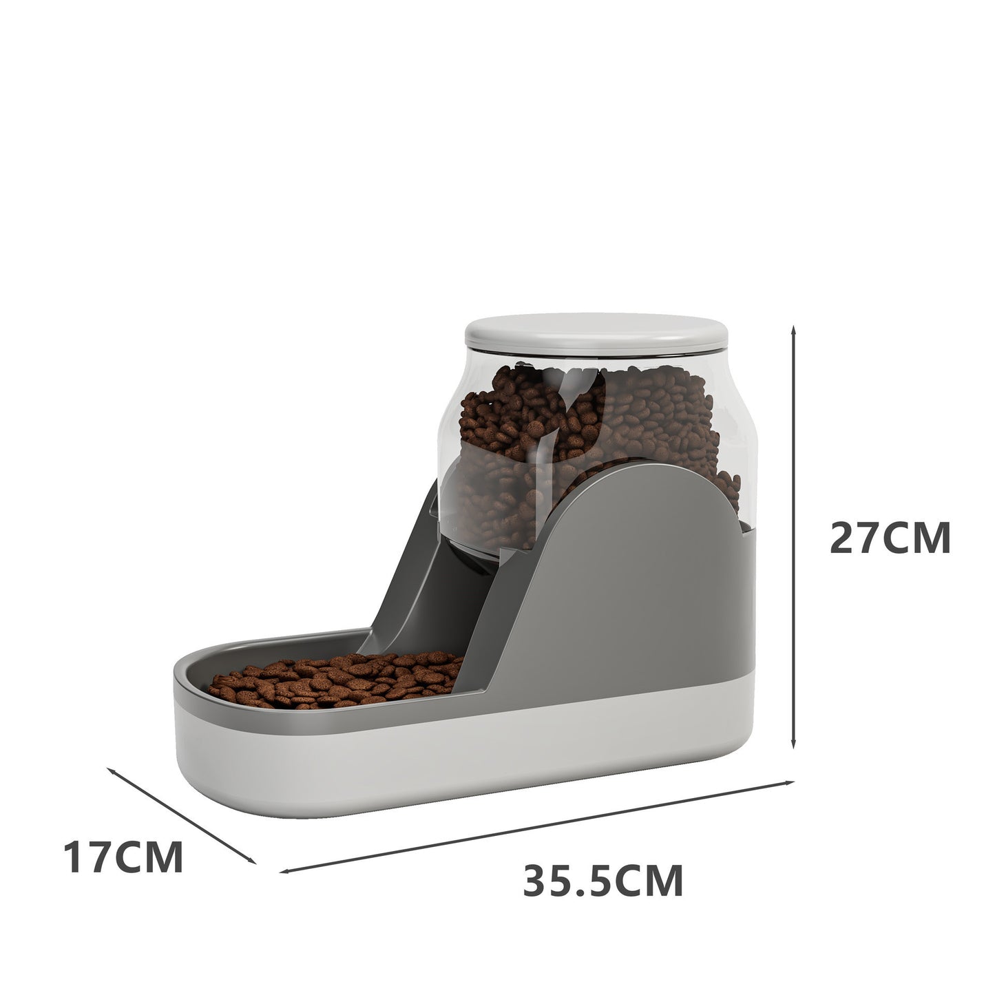 Distributeur d'Eau Automatique pour Chien et Chat – Système à Gravité, Grande Capacité, Facile à Nettoyer