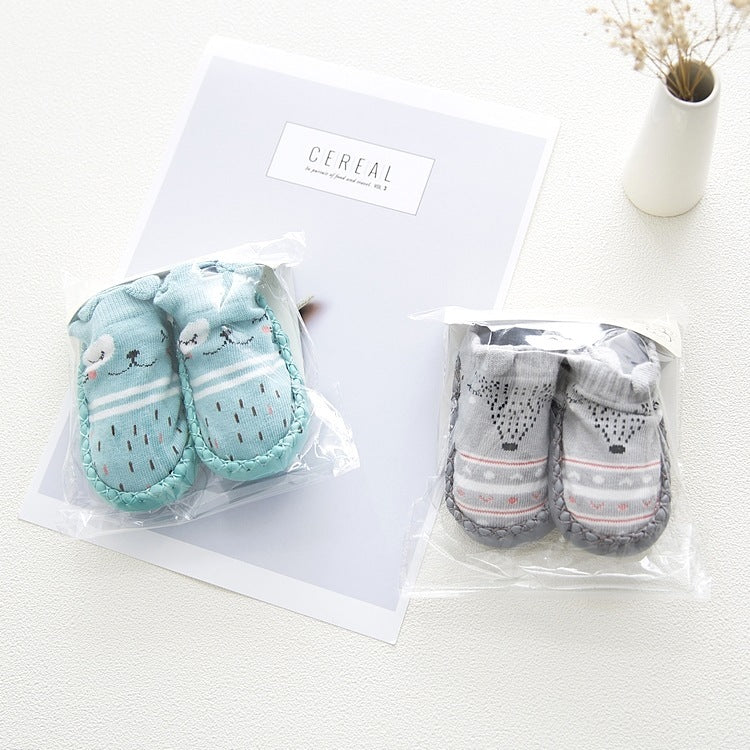 Chaussons‑chaussettes antidérapants bébé – Confort, sécurité et douceur