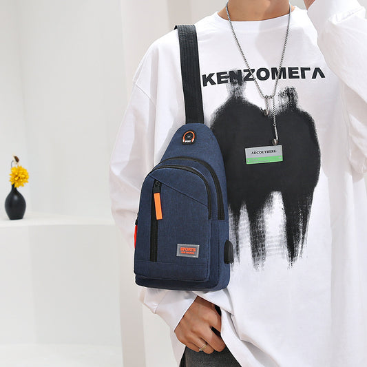 Sac de poitrine sport pour homme – Léger, résistant et idéal pour les activités en plein air