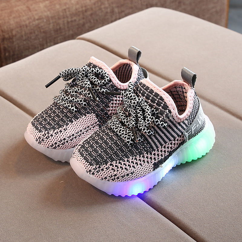 Baskets lumineuses pour enfants – Design moderne, confort optimal