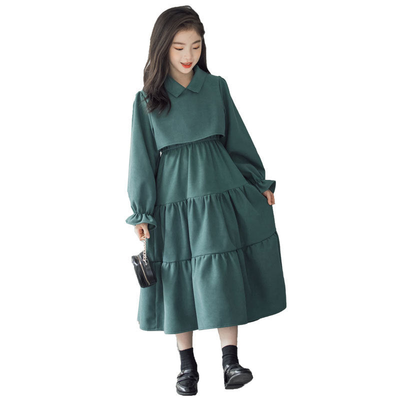 Jupe en velours côtelé pour enfant – Élégance et chaleur pour l'automne-hiver