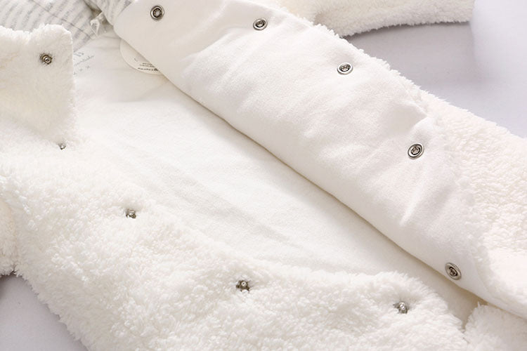 Combinaison d'hiver en coton pour bébé – Vêtement chaud et confortable