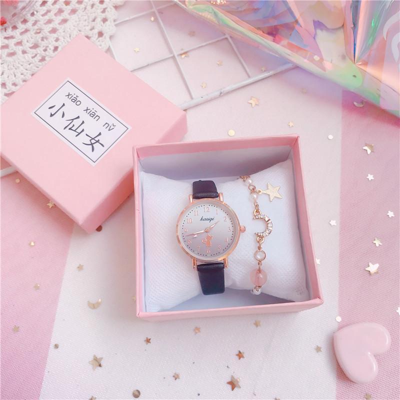 Montre Enfant Style Collège – Design Simple et Nature, Bracelet en Toile Respirant