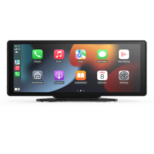 Écran tactile intelligent auto – Wireless CarPlay & Android Auto, contrôle par appli, installation facile