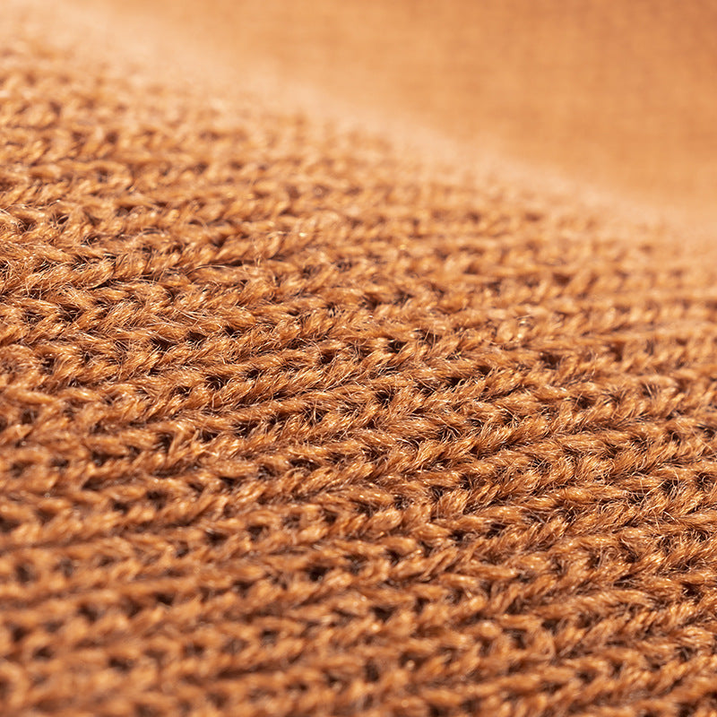 Bonnet uni en maille fine pour homme et femme – Style minimaliste et léger