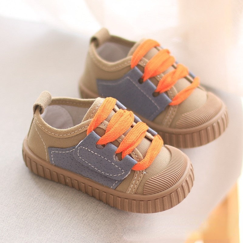 Chaussures toile pour enfants – Printemps / automne, respirantes et souples