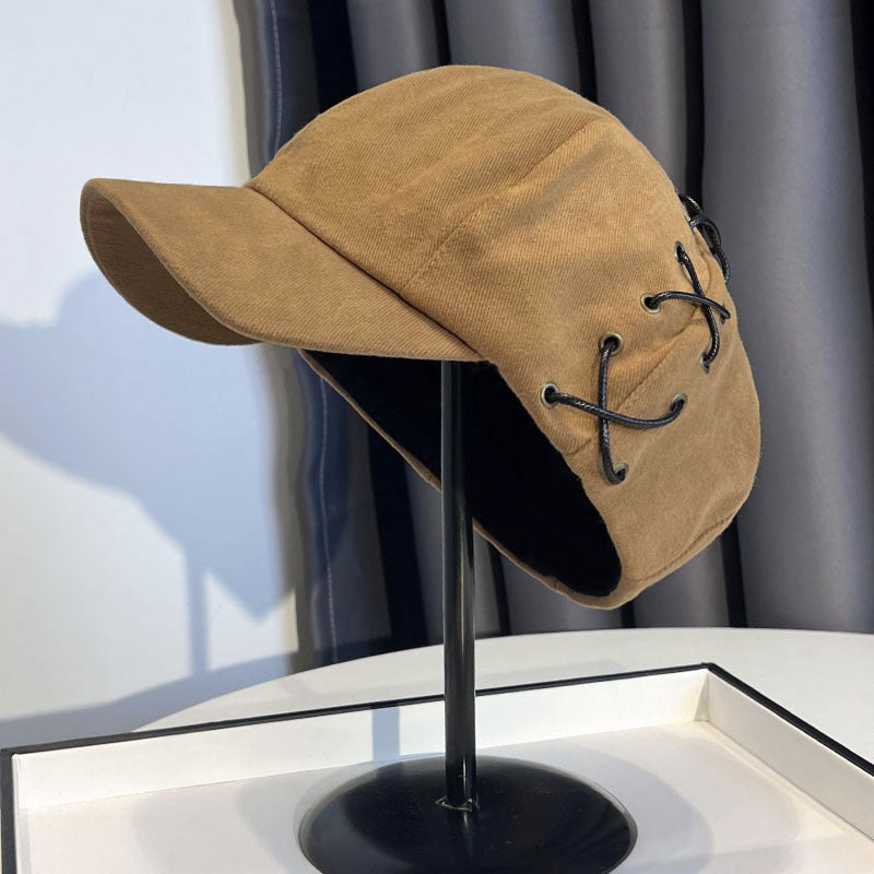 Casquette gavroche unisexe – petit panneau casual