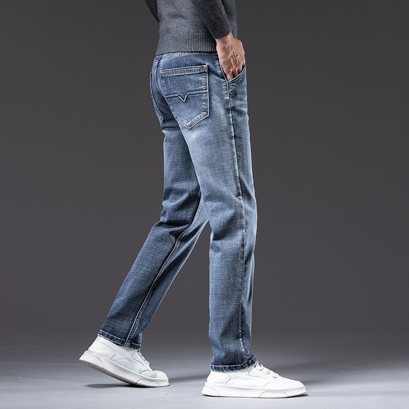 Pantalon Homme Stretch – Coupe Droite et Loose, Confort Quotidien