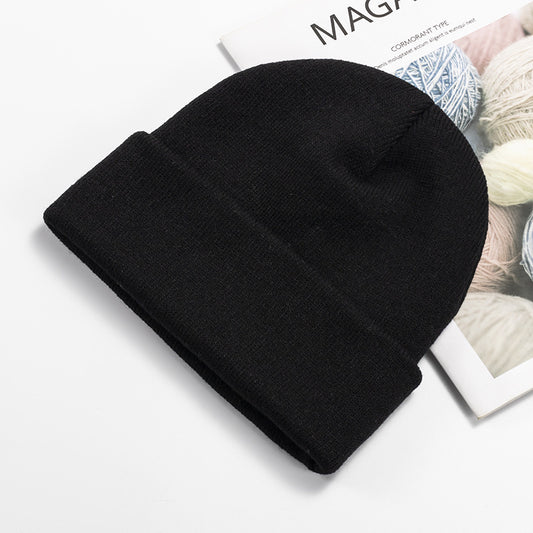 Bonnet uni en maille fine pour homme et femme – Style minimaliste et léger