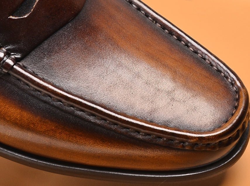 Chaussures Cuir Casual Homme – Respirantes, Confort et Style Urbain