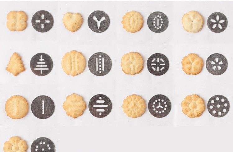 Presse à biscuits manuelle – Machine à biscuits multiforme avec disques interchangeables