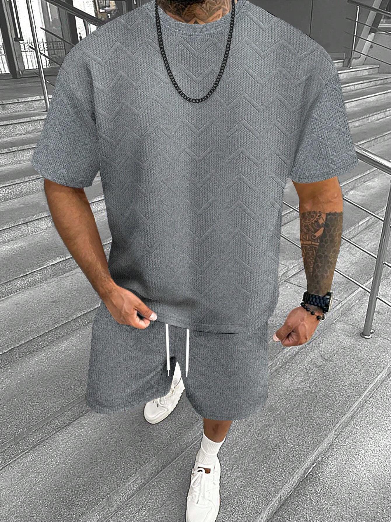 Ensemble homme manches courtes et shorts – Simple, confortable et léger