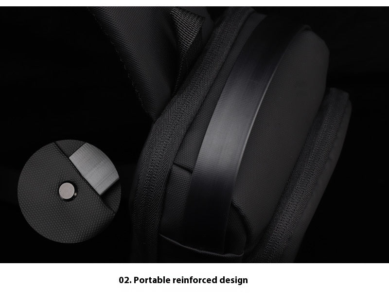 Sac bandoulière homme sport avec port USB – Sac à épaule compact et moderne