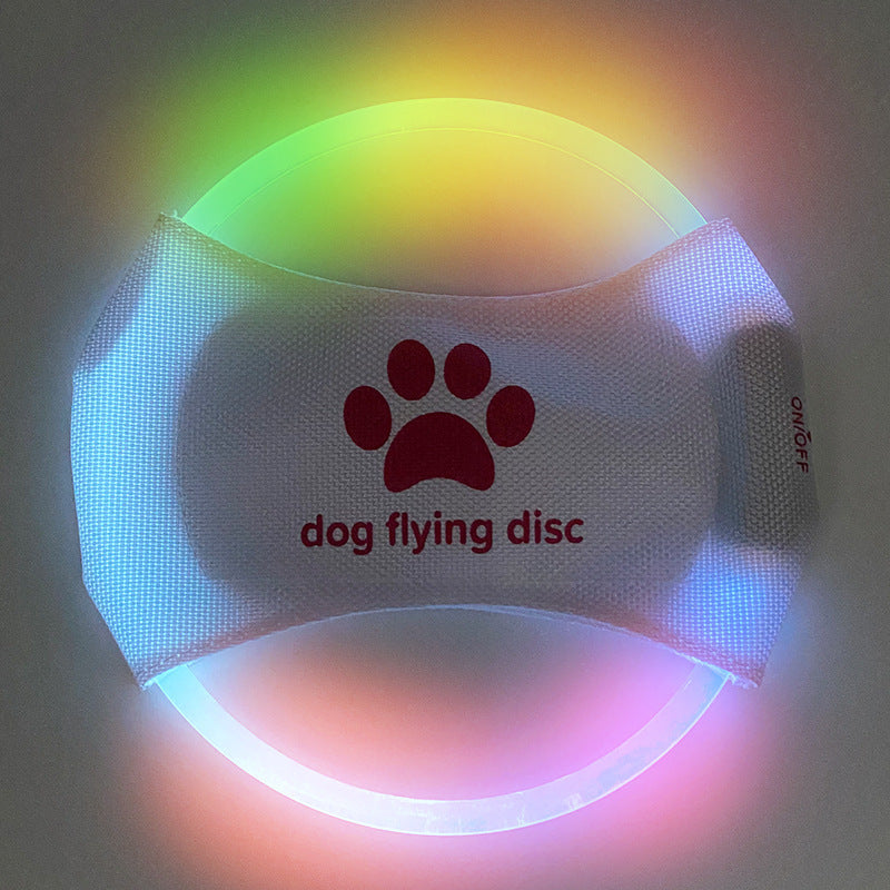 Disque Volant Lumineux pour Chien – Jouet Interactif LED pour Jeux Nocturnes