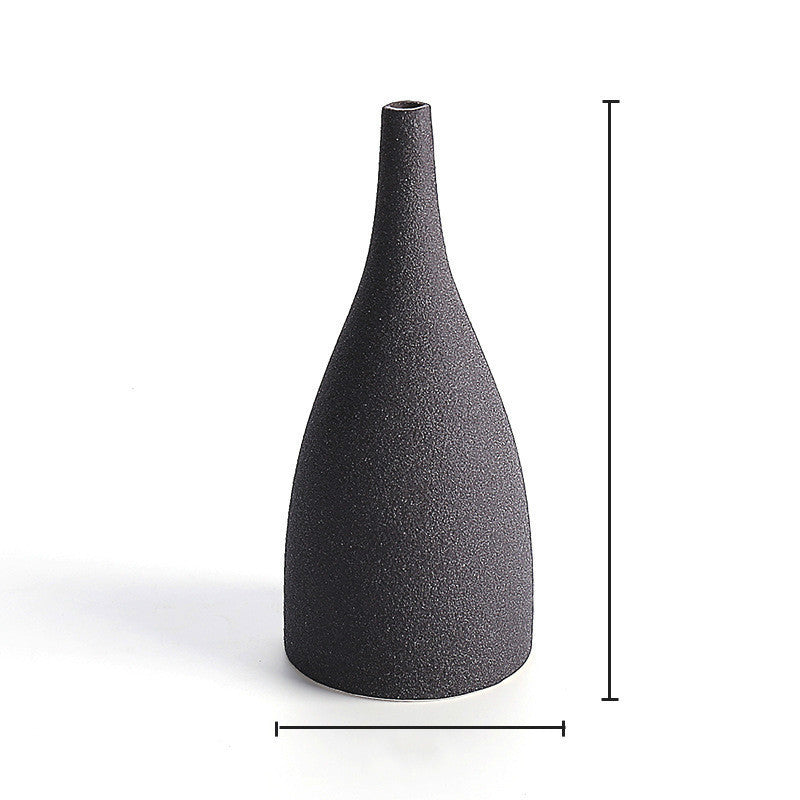 Vase déco nordique en céramique – Ornement intérieur élégant