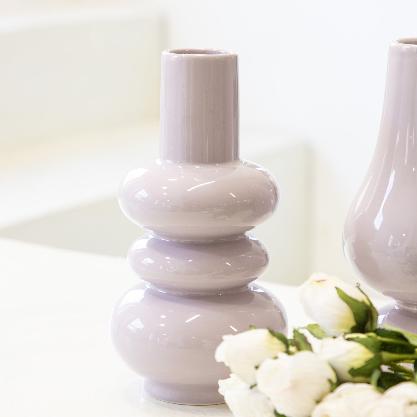 Vase en céramique créatif – Décoration moderne pour salon ou bureau