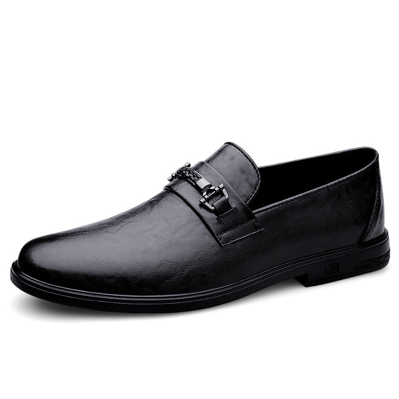 Chaussures Habillées Homme – Mocassins en Cuir de Vachette