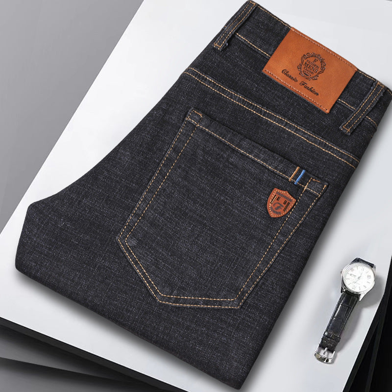 Pantalon Long Casual à Taille Élastique – Coupe Loose, Confort pour Adultes