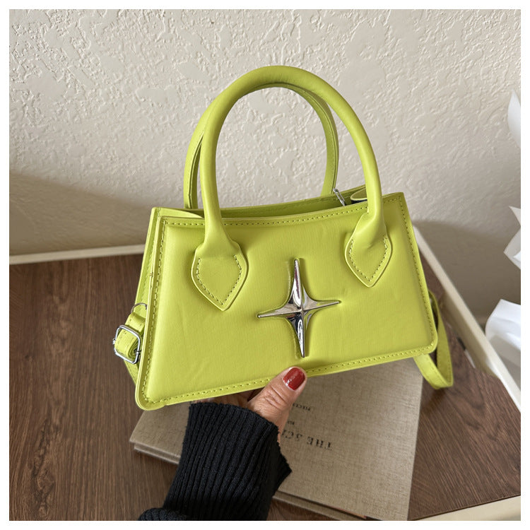 Sac carré automnal style western à bandoulière