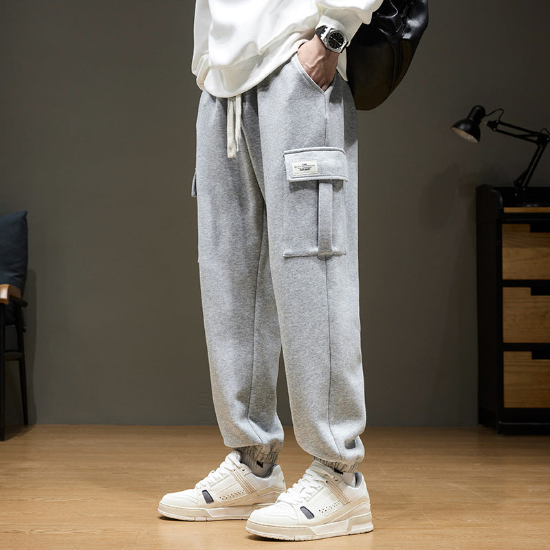 Pantalon Sport Tricoté Grande Taille – Confort et Loisirs