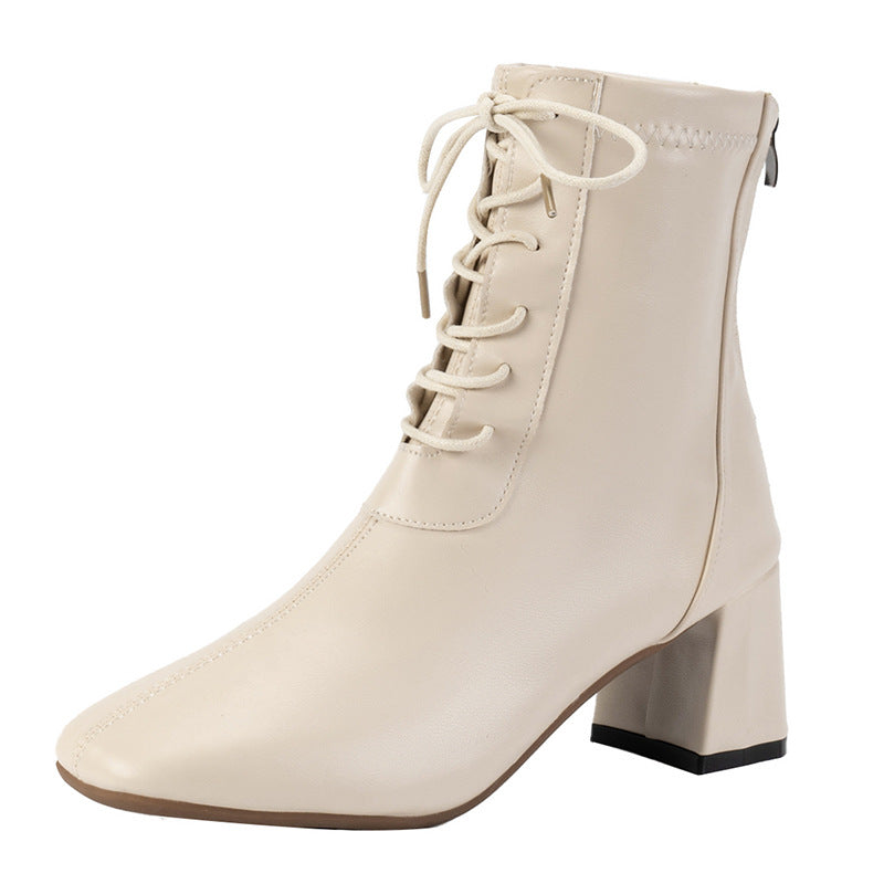 Nouvelles bottines style Martin casual femme