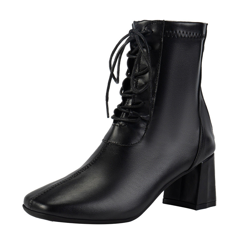 Nouvelles bottines style Martin casual femme