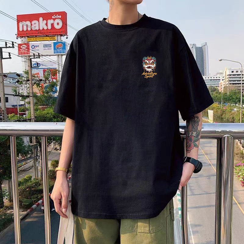 T‑shirt Grande Taille Homme – Coton Imprimé, Confort et Style Décontracté