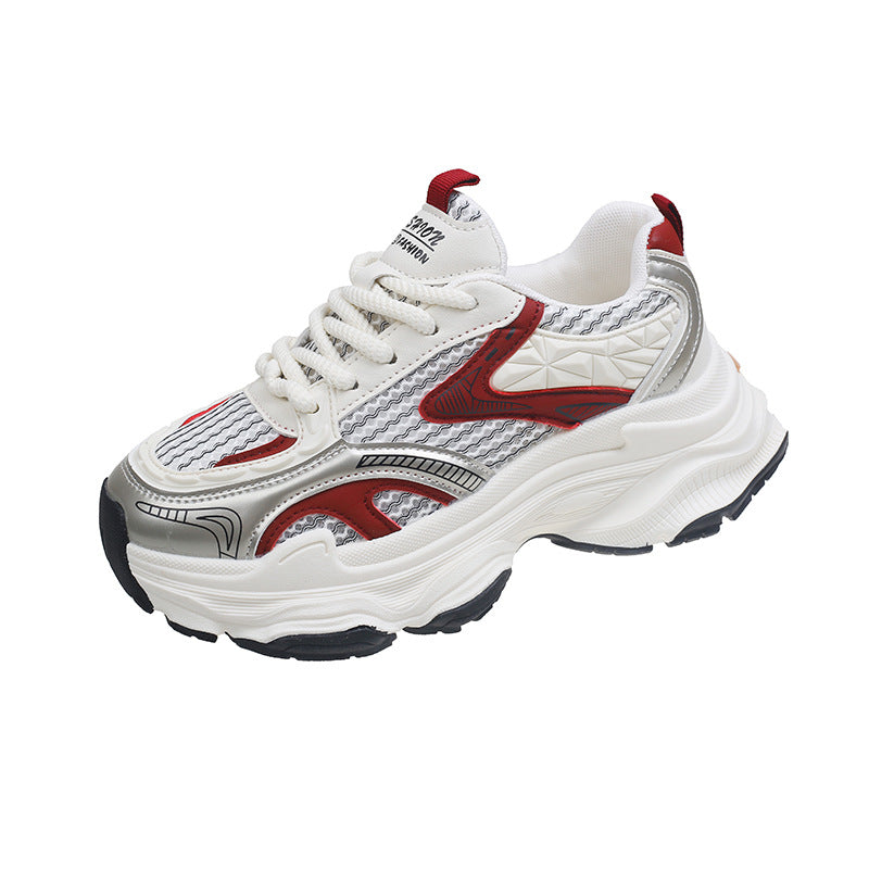 Sneakers d’été mesh respirant – look casual surélevé