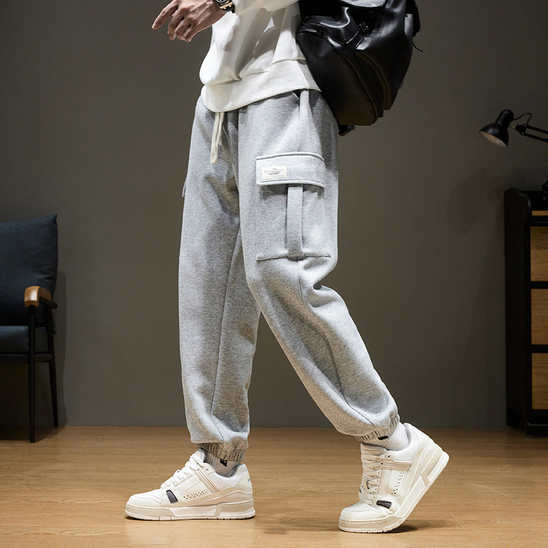 Pantalon Sport Tricoté Grande Taille – Confort et Loisirs