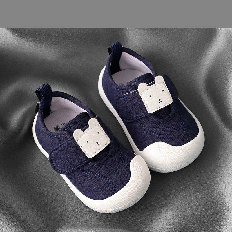 Chaussures en tissu coton pour bébé et tout-petit – Souples, respirantes et antidérapantes
