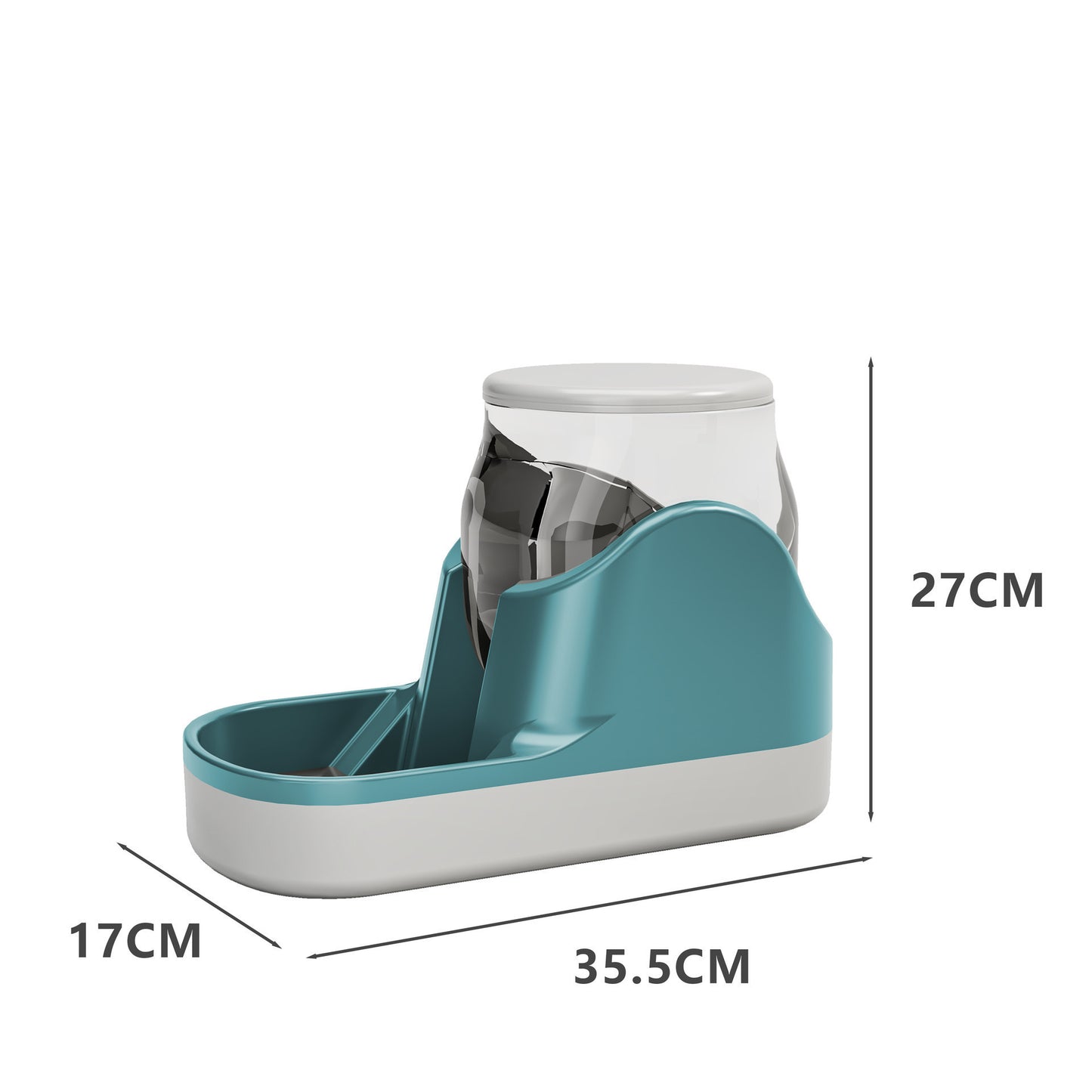 Distributeur d'Eau Automatique pour Chien et Chat – Système à Gravité, Grande Capacité, Facile à Nettoyer