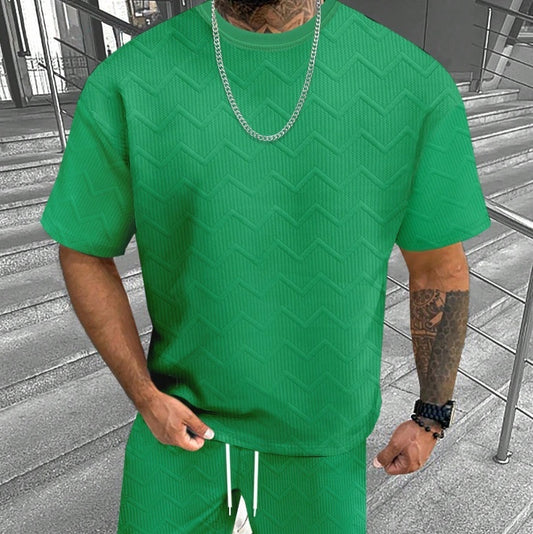 Ensemble homme manches courtes et shorts – Simple, confortable et léger